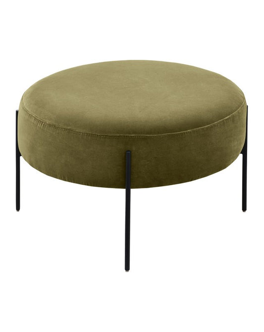 Leroy Round Ottoman Large