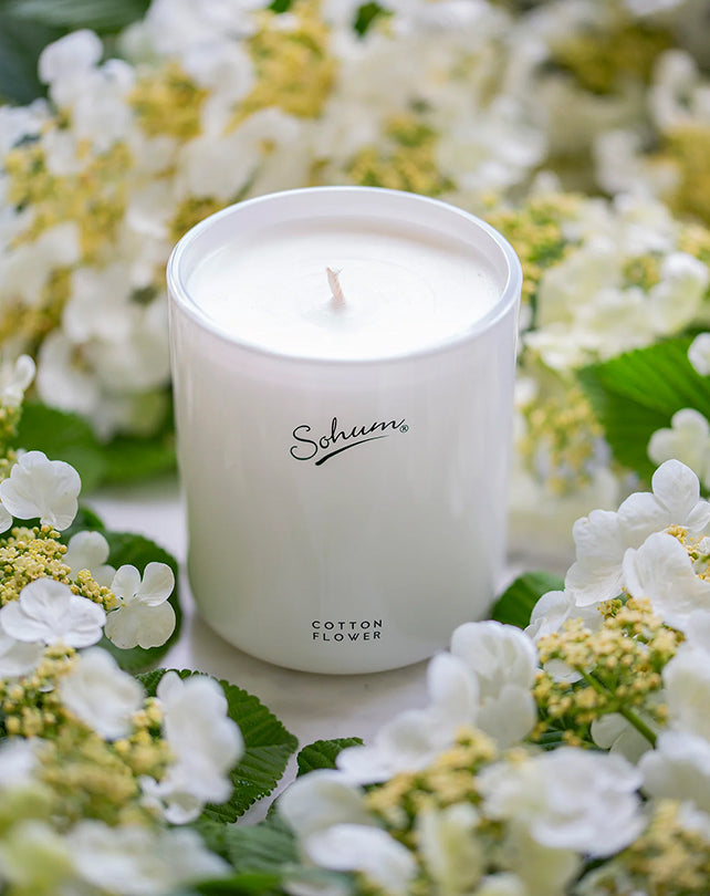 Sohum Signature Candle Cotton Flower