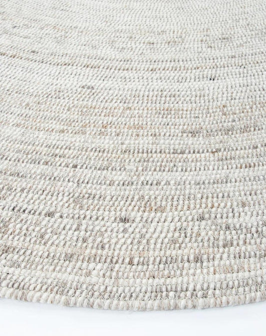 Palm Cove (100% PET Fibre) Floor Rug - Sand 210cm dia