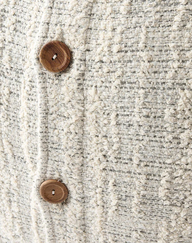 Ida Cushion - Off White/Slate