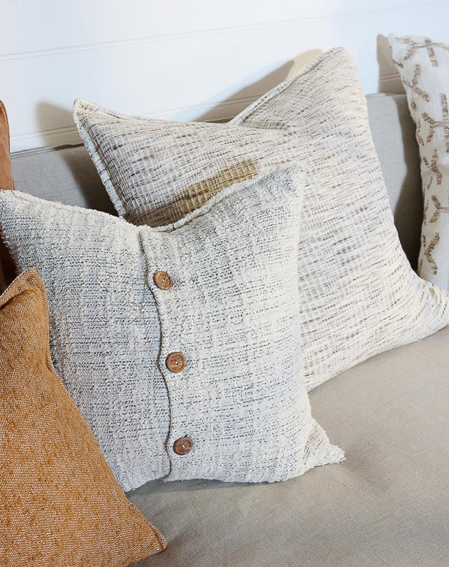 Ida Cushion - Off White/Slate