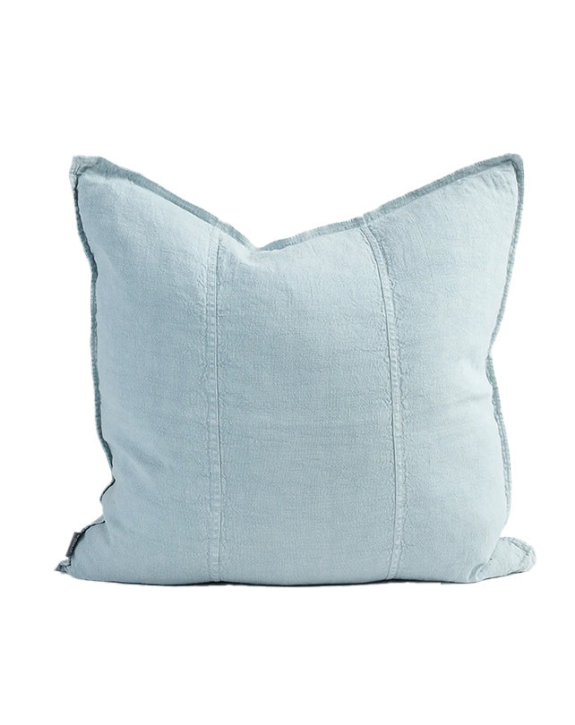 Luca Linen Cushion - Sky