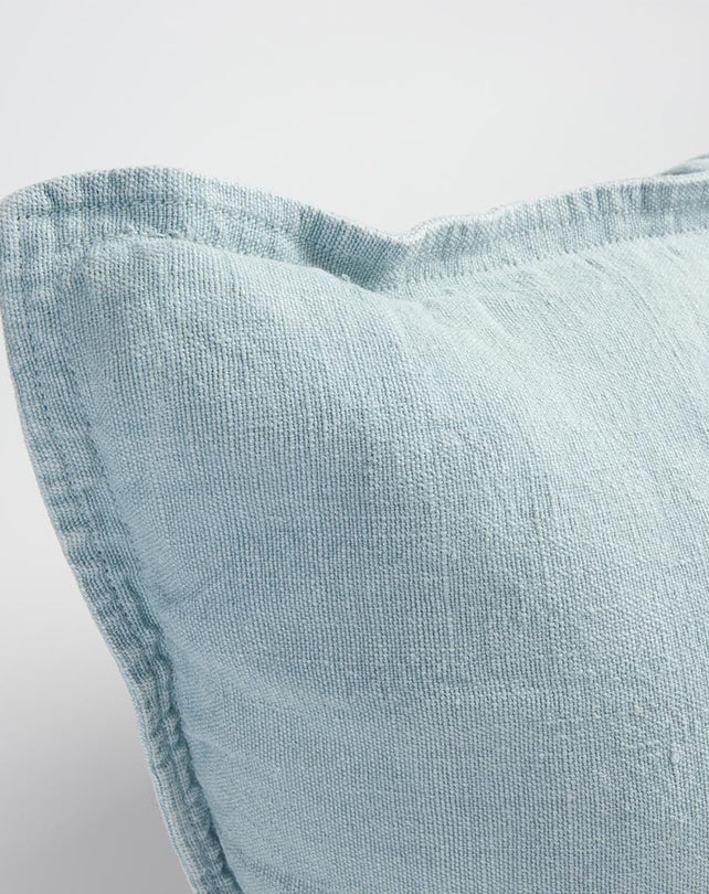 Luca Linen Cushion - Sky