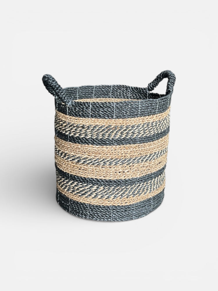 Pandanus Stripe Basket