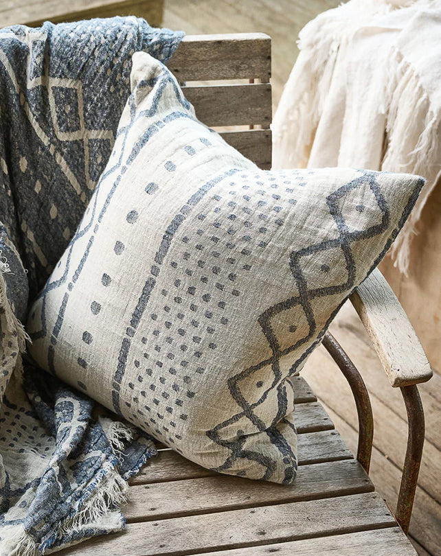 Senza Cushion - Soft Ink/Navy