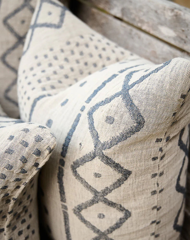 Senza Cushion - Soft Ink/Navy