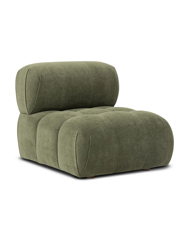 Solene 3s Sofa - Olive