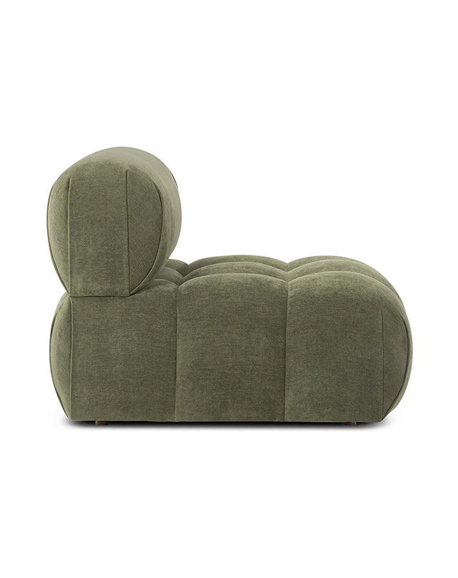 Solene 3s Sofa - Olive