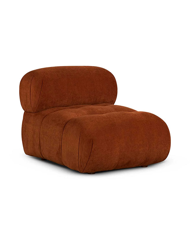 Solene 3s Sofa - Terracotta