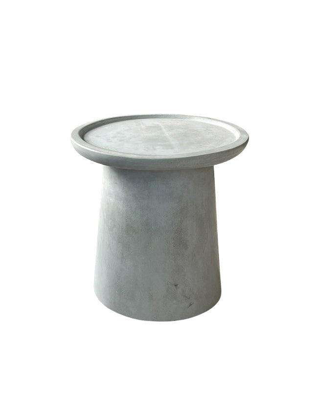 Grey Terrazzo Orbita Side Table - Furniture - Republic Home
