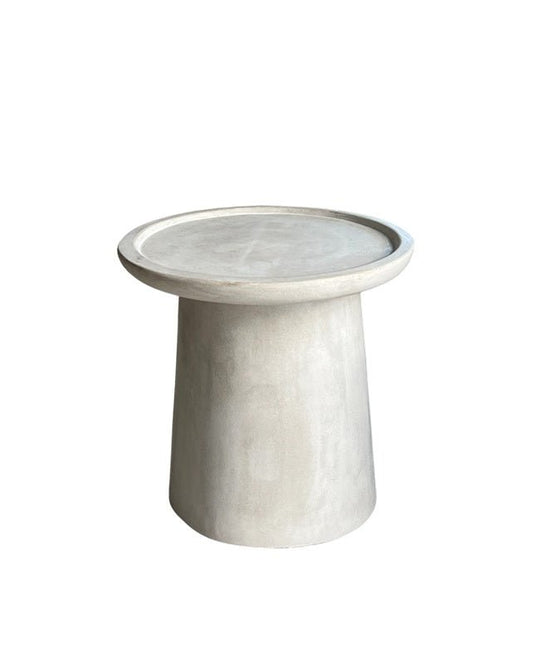 Grey Terrazzo Orbita Side Table - Furniture - Republic Home