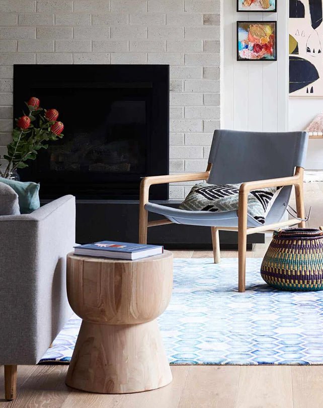 Hourglass Stool - Furniture - Republic Home