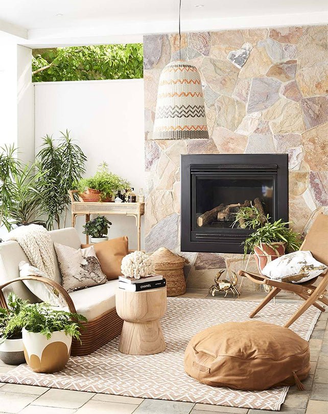 Hourglass Stool - Furniture - Republic Home