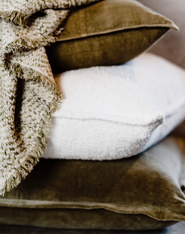 Kanso Cushion - Off White - Cushion - Republic Home