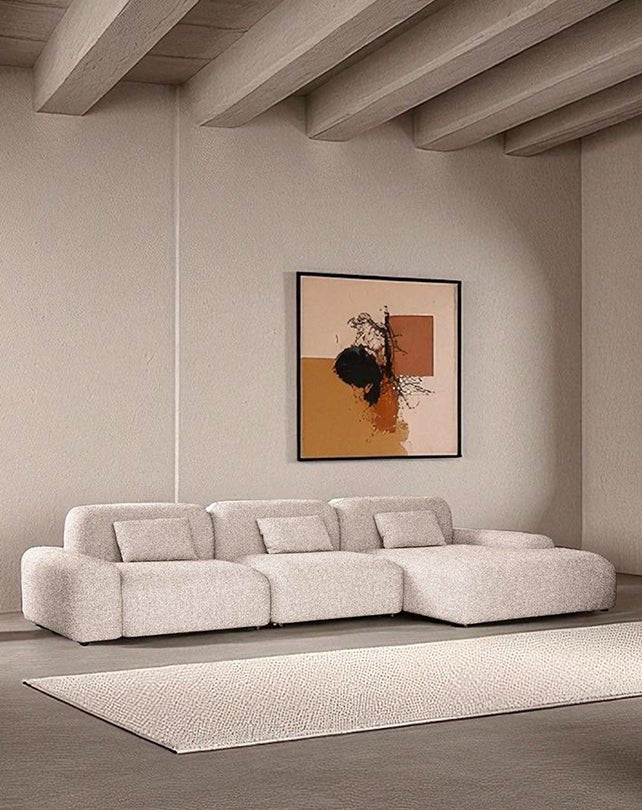 Krystal Sectional Sofa - Furniture - Republic Home