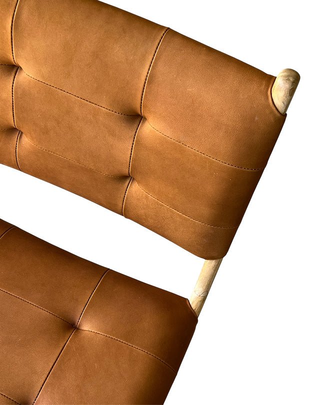Marlboro Plush Chair (Nubuck Camel) - Furniture - Republic Home