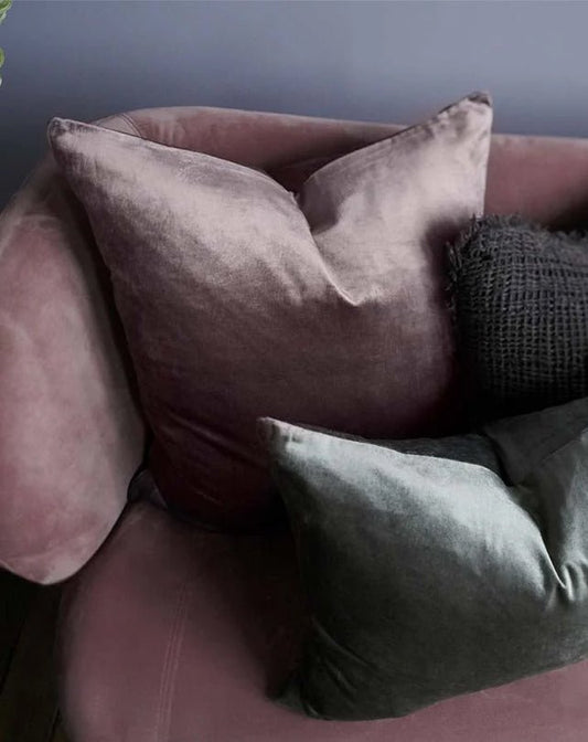 Precious Velvet Cushion 50x50 Amethyst - Cushion - Republic Home