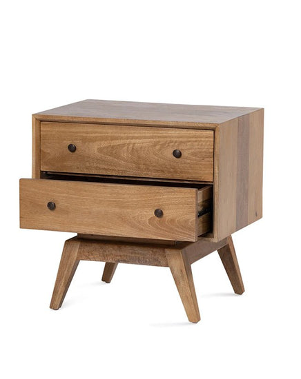 Sari Bedside 2 Drawer - Furniture - Republic Home