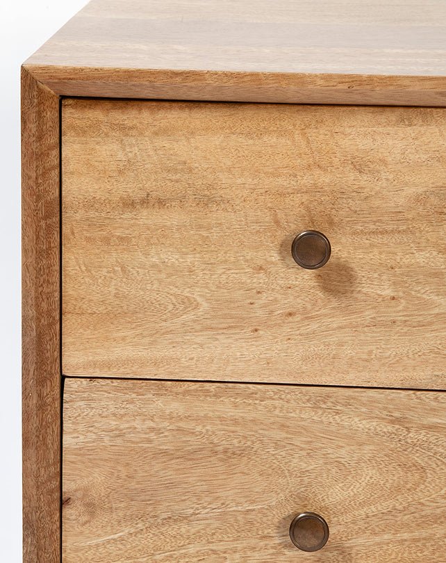 Sari Entertainment Unit 4 drw 2 shelf - Furniture - Republic Home
