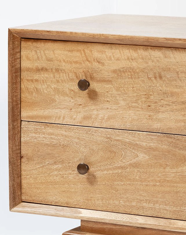 Sari Entertainment Unit 4 drw 2 shelf - Furniture - Republic Home