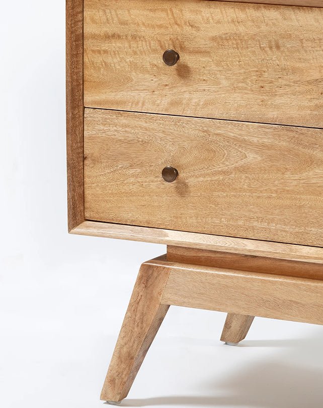 Sari Entertainment Unit 4 drw 2 shelf - Furniture - Republic Home
