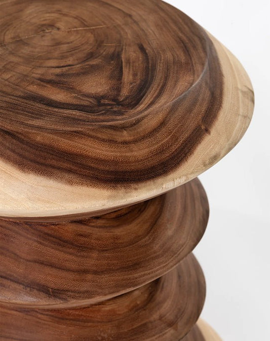 Suar Strata Stool - Furniture - Republic Home