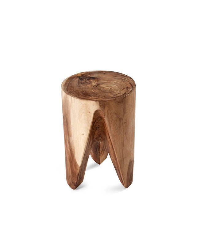 Suar Trinity Stool - Furniture - Republic Home