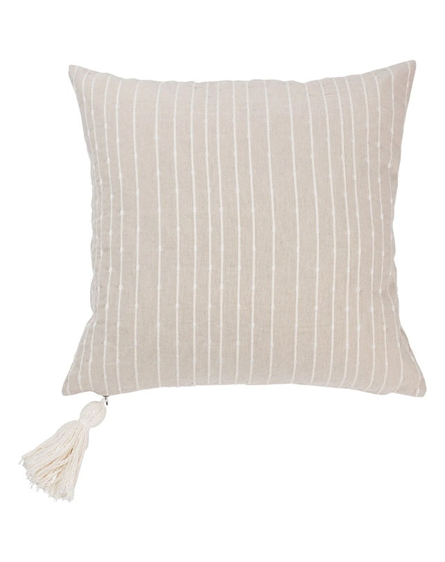 Dolce Cushion Natural/White 60x60 - Republic Home - Cushion