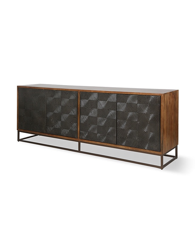 Thornton 4 Dr Media Cabinet