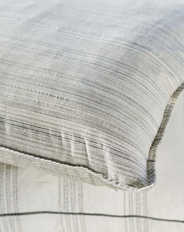 Vista Cushion - Sage/White Stripe 40x60