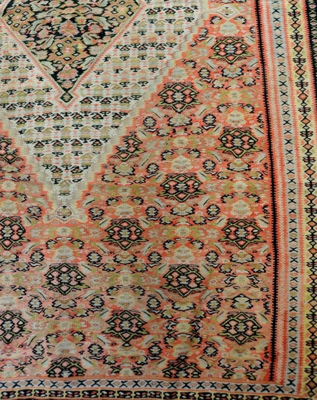 Antique Senneh Kilim 195x113cm - Rugs - Republic Home
