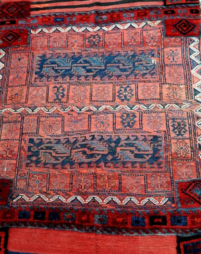 Bakhtiari Saddle Bag Rug 210x112cm - Rugs - Republic Home