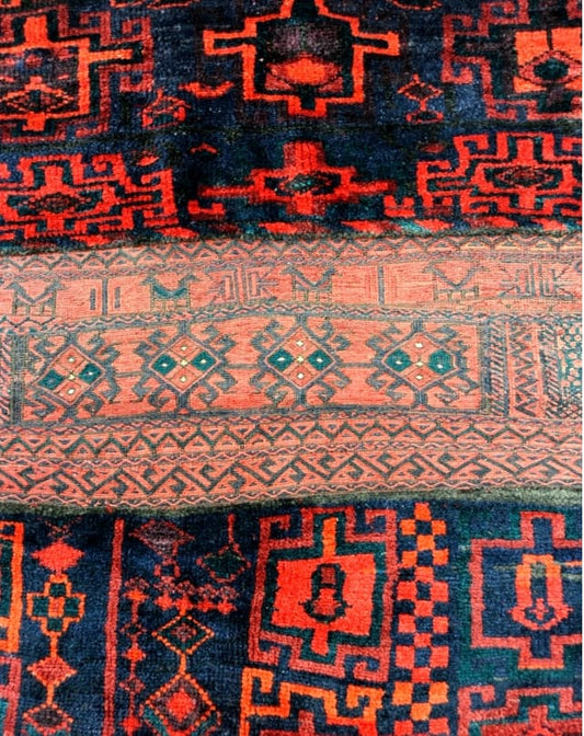 Bakhtiari Saddle Bag Rug 225x109cm - Rugs - Republic Home