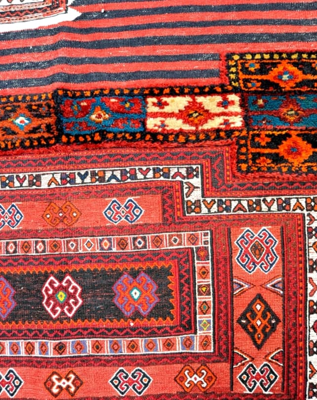 Bakhtiari Saddlebag Runner 270x105cm - Rugs - Republic Home