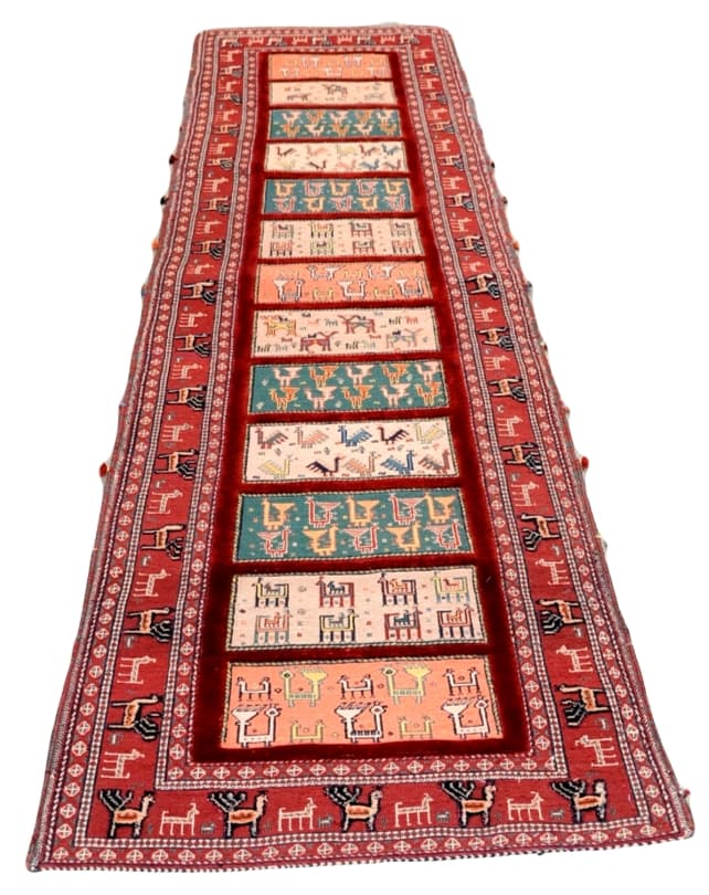 Balootch Soumakh Runner 285x77cm - Rugs - Republic Home