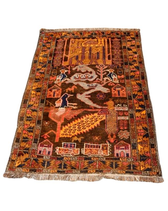 Balouch Herat Rug 140x85cm - Rugs - Republic Home