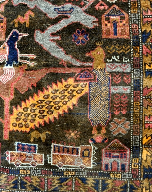 Balouch Herat Rug 140x85cm - Rugs - Republic Home