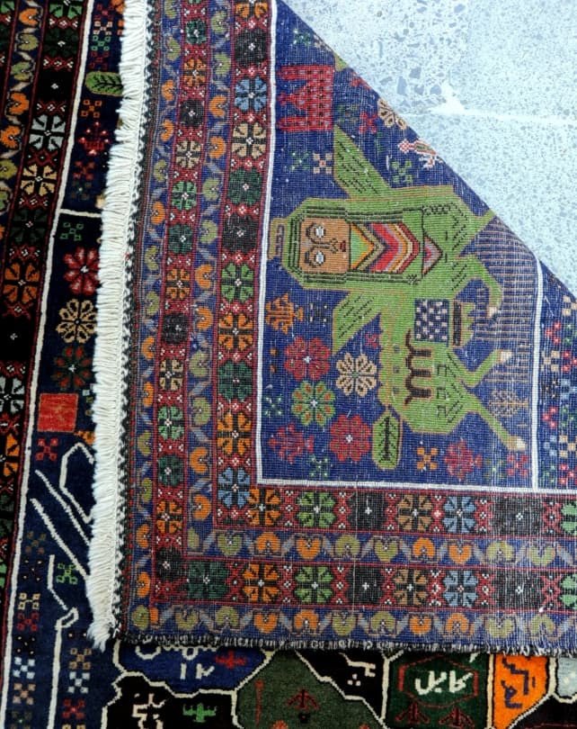 Balouch Herat Rug (Map) 209x122cm - Rugs - Republic Home