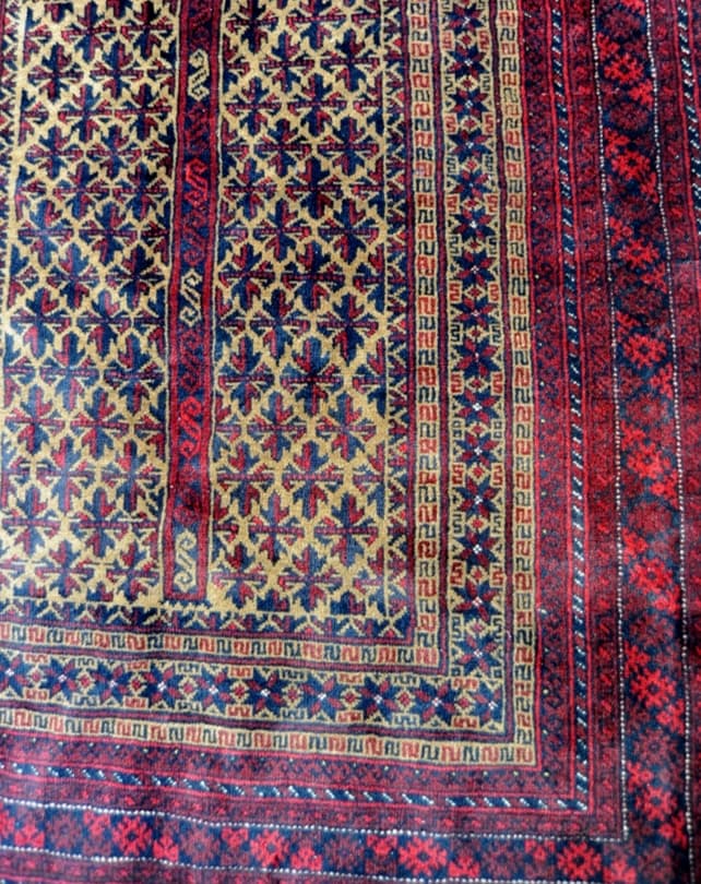 Balouch Prayer Rug 132x90cm - Rugs - Republic Home