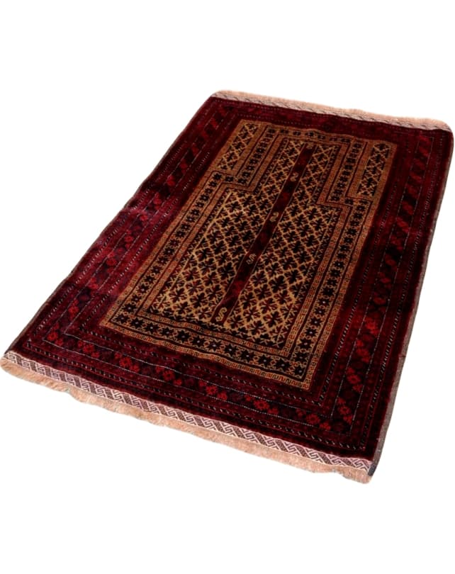 Balouch Prayer Rug 132x90cm - Rugs - Republic Home