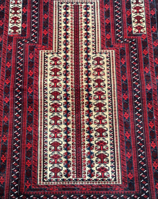 Balouch Prayer Rug 135x89cm - Rugs - Republic Home