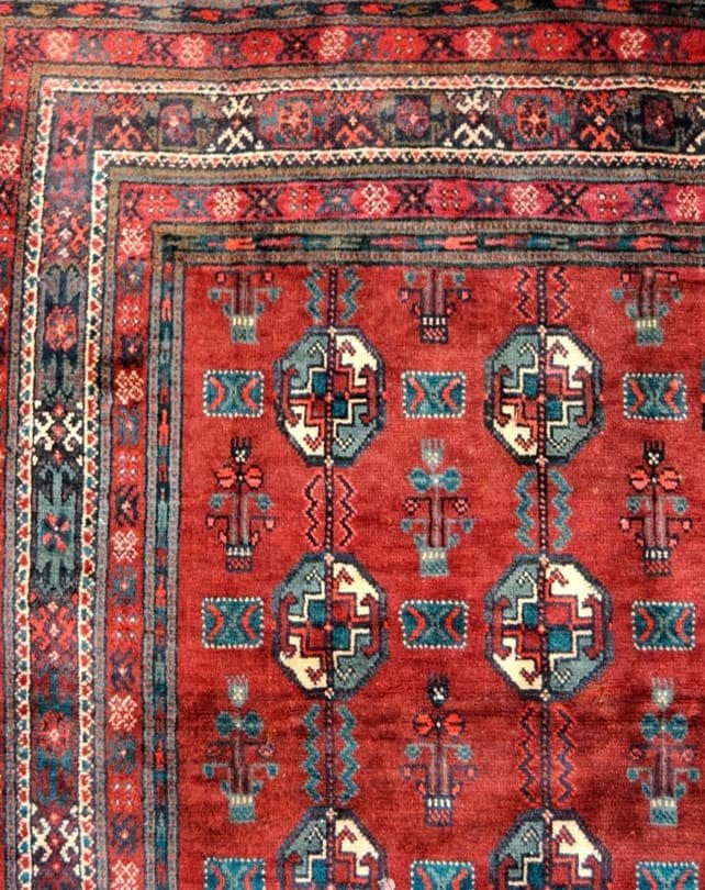 Balouch Rug (Turkoman Gul Design) 277x130cm - Rugs - Republic Home