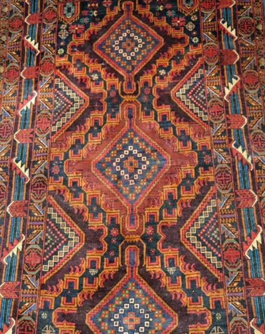 Balouch Sangkool Rug 195x106cm - Rugs - Republic Home