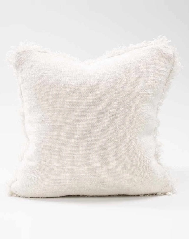 Bedouin Linen Cushion - Ivory 50x50 - Homewares - Republic Home