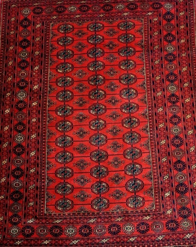 Bukhara Silk and Wool Rug 180x132cm - Rugs - Republic Home