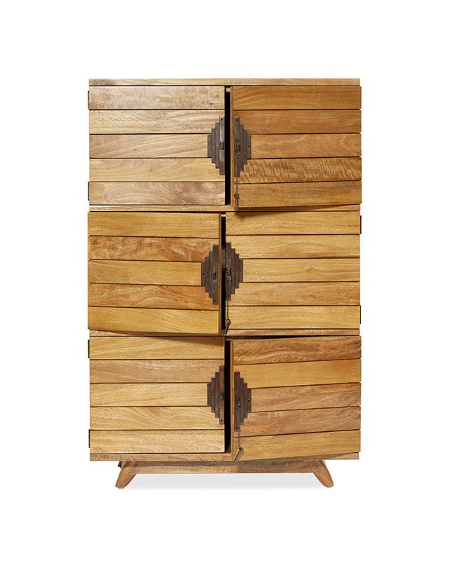 Deco Locker 6 Door - Furniture - Republic Home