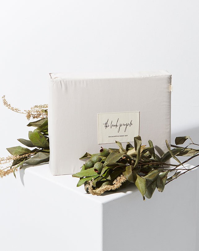 Eucalyptus Sheet Set Sand - Homewares - Republic Home