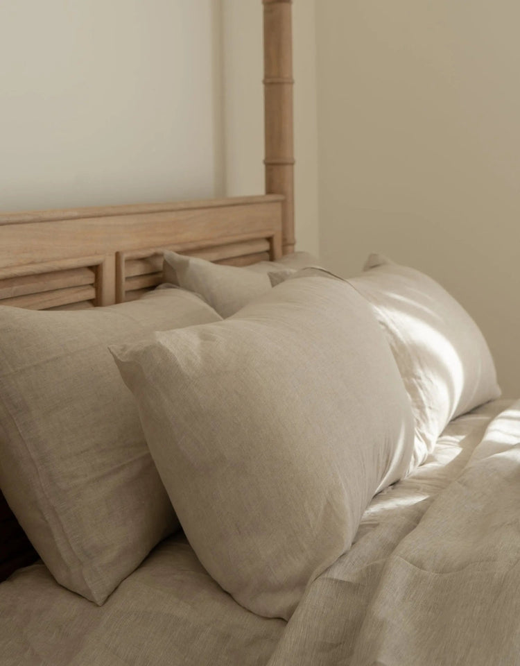 European Linen Sheet Set — Omni Natural - Bed Sheets - Republic Home