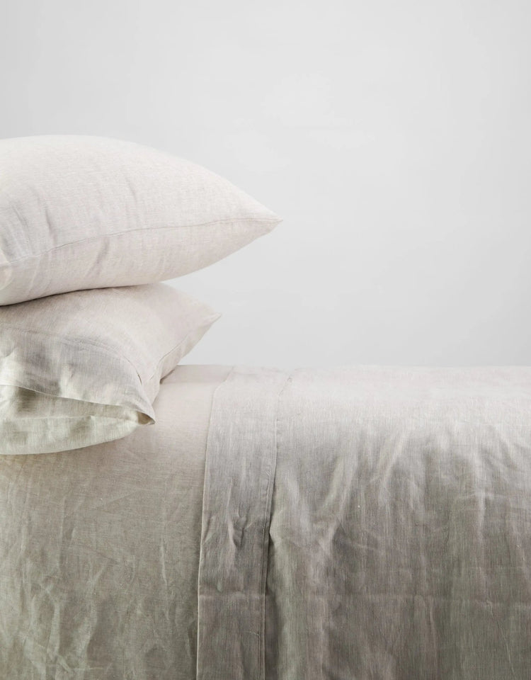 European Linen Sheet Set — Omni Natural - Bed Sheets - Republic Home