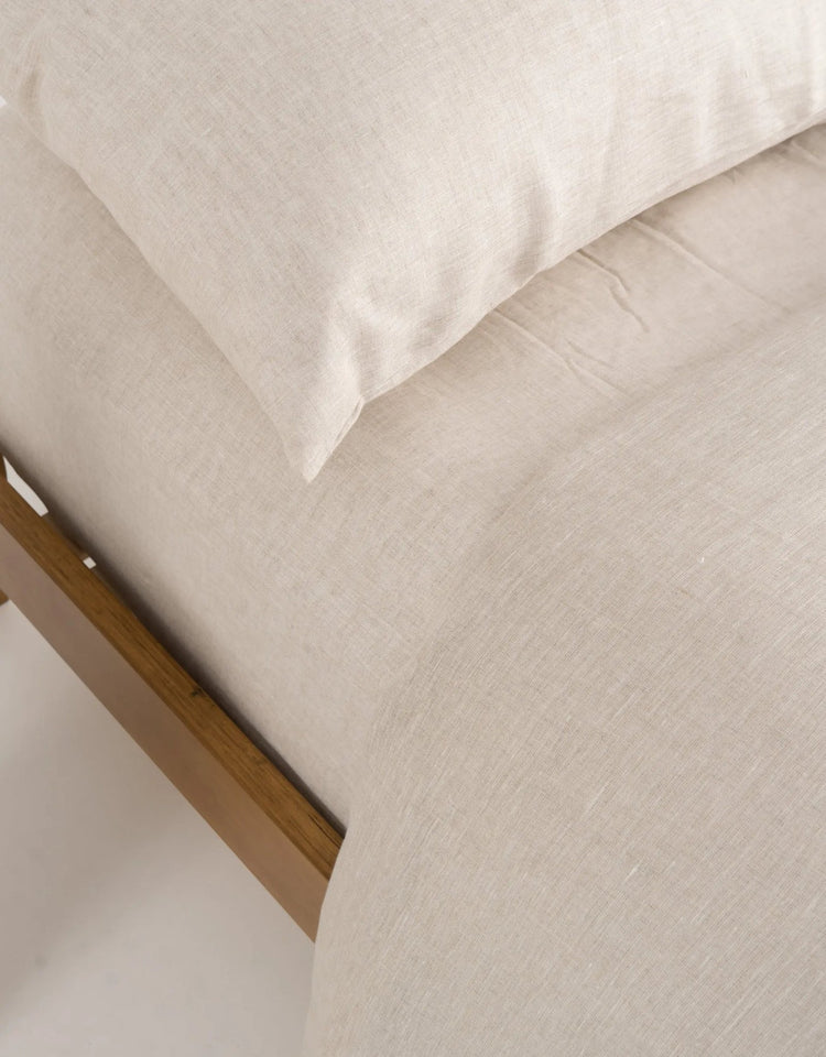 European Linen Sheet Set — Omni Natural - Bed Sheets - Republic Home